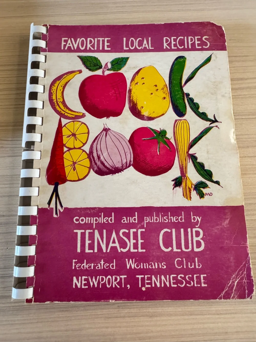 Vintage Recipe Cookbook Lot Spiralbound paperback